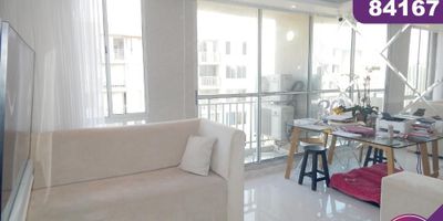 Se Arrienda/vende apartamento amoblado ubicado en Barranquilla - sector de alto crecimiento y valorización como lo es alameda del rio - en conjunto social con vigilancia privada y zonas sociales , cuenta con un área de 51.19 m2 con 3 habitaciones y 2 baños - buena distribución de sus areas - buenos y modernos acabados - fresco - acogedor  y con gran iluminación natural- cómodas vías de acceso - transporte publico cercano.