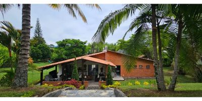 Lo tradicional tiene su encanto, así como esta hermosa casa campestre, de un solo nivel, que proyecta calidez,  tranquilidad y un estilo propio del Eje Cafetero.

Su diseño arquitectónico tiene muchos factores a favor. Lo primero, es el diseño en un solo nivel, separando la parte social de la parte privada. Además,  doble altura en la sala comedor, techo exterior a dos aguas y en teja de barro, madera, ventilación e iluminación natural en todos los espacios.

La casa cuenta con family room, closet de linos; alcoba principal con baño, vestier y salida a la zona verde; 3 alcobas auxiliares con closet y dos de ellas, con baño privado.

La parte social, está compuesta por sala, comedor, cocina abierta con isla, zona de ropas independiente, alcoba y baño de servicio y amplia terraza cubierta.

El lote tiene topografía mixta lo cual fue ideal para la construcción de múltiples ambientes. Entre ellos, la piscina, la cual está ubicada en la parte alta del lote. 

La propiedad cuenta además, con parqueadero cubierto para dos vehículos y parqueadero descubierto para visitantes, depósito, juegos infantiles y árboles frutales.

Aprovechando la topografía del lote, la piscina se encuentra en la parte más alta, con el fin de darle privacidad y disfrutar del paisaje.

Posibilidad de recibir propiedad de menos valor en parte de pago.

Contáctanos.
