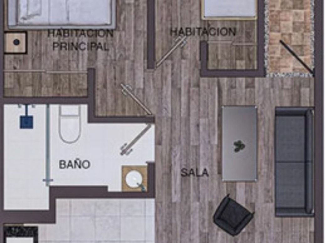 Apartamento de 2 alcobas en venta en Ingles, Bogotá, 50 m² · foto 8 de 12