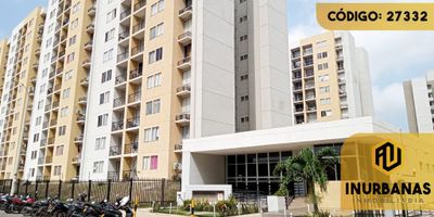 CÓDIGO INTERNO: 27332 - CANON INCLUYE ADMINISTRACIÓN. APARTAMENTO CONSTA DE 2 ALCOBAS, 2 BAÑOS, COCINA INTEGRAL, BAÑO SOCIAL, SALA INDEPENDIENTE, SALA COMEDOR, ESTUDIO, ESTUFA A GAS, RED DE GAS, ÁREA DE LABORES, DIVISIONES EN BAÑOS, BALCÓN, PISO EN CERÁMICA Y CIELO RASO DRYWALL. EL CONJUNTO CUENTA CON VIGILANCIA 24/7, GARAJE COMUNAL, PARQUE INFANTIL, PARQUEO DE VISITANTES, ASCENSOR, PISCINA Y SALÓN SOCIAL. UBICADO CERCA A VÍAS PRINCIPALES, PARQUES, SUPERMERCADOS Y TRANSPORTE PÚBLICO.