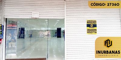 CÓDIGO INTERNO: 27360 - CANON INCLUYE ADMINISTRACIÓN. LOCAL DÚPLEX CONSTA DE BODEGA EN PISO 2 IDEAL PARA OFICINA, BAÑO SOCIAL, PUNTO DE CONEXIÓN PARA AIRES, PISO DE CERÁMICA Y CIELO RASO DRYWALL. UBICADO CERCA A VÍAS PRINCIPALES, COLEGIOS, SUPERMERCADOS, TRANSPORTE PÚBLICO, BANCOS FINANCIEROS E IGLESIAS.