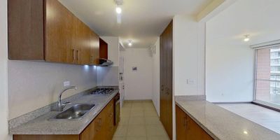 Apartamento en Novaterra arrayán  venta de 71M², con vista interior, ubicado en un 9no piso (Torre 4 Apto 916), acceso por ascensor, parqueadero propio cubierto (234). Consta de 3 habitaciones, 2 baños, sala comedor, cocina integral y zona de lavandería. Tiene piso laminado en habitaciones y zona social y baño en baños y cocina. El conjunto cuenta con salón comunal, parque infantil, zonas verdes y vigilancia privada las 24 horas. Cerca a centro comercial EcoPlaza; cerca a tiendas y supermercados de barrio; cerca a colegio Policarpa Salavarrieta; cerca a paraderos de transporte intermunicipal y público; Vías de acceso por la Calle 15 Sur y Carrera 6A.NID 31298339330 
