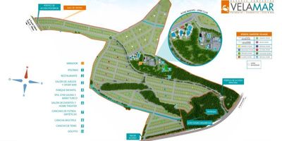 Lote en venta en Reserva Campestre Velamar en el municipio de Tubara con un area de 280 Metros cuadrados para construccion de su vivienda, la reserva campestre ofrece multiples amenidades como, piscina para aldultos, piscina para niños, canchas de futbol, cancha de tenis, entre otras.