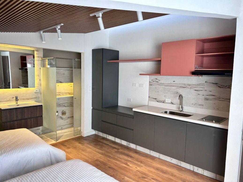 Apartaestudio en arriendo en Quinta Camacho, Bogotá, 25 m² · foto 2 de 10