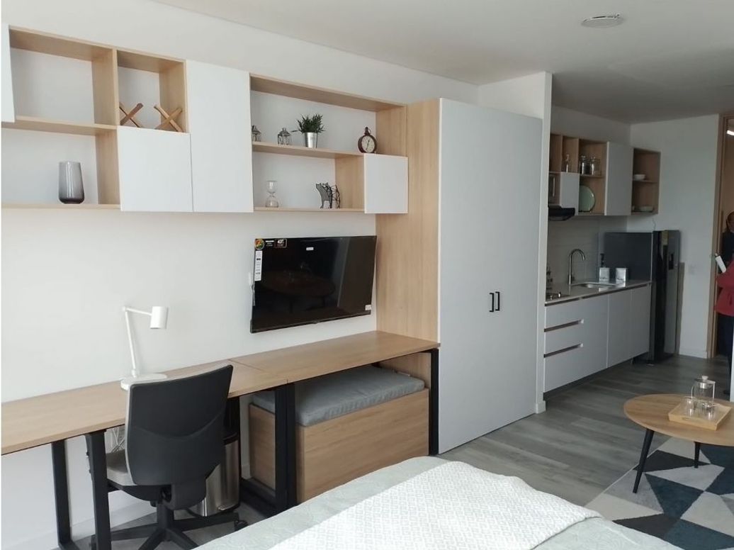 Apartaestudio en venta en Chapinero, Bogotá, 34 m² · foto 6 de 8