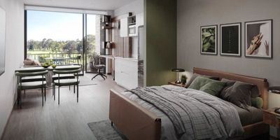 Apartaestudio tipo loft con diseño moderno, cocina abierta integral, sala comedor con salida a balcón con hermosa vista verde, espacio para estudio, habitación con baño. Espacio para lavadora. No parqueadero, no depósito. Aplica Airbnb. Administración $350.000. Edificio con pizza spot, coworking, firepit, gimnasio, terraza comunal, 95 aptos en total, 7 pisos, 50 parqueaderos comunales, 9 parqueaderos de visitantes, ascensor. Se encuentra en obra gris, entrega terminada en diciembre 2025.