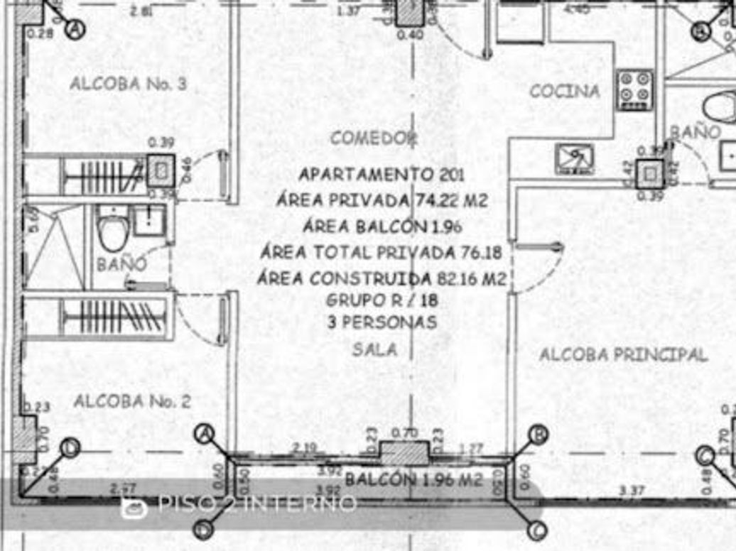 Apartamento de 3 alcobas en venta en Normandía, Bogotá, 71 m² · foto 7 de 7