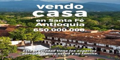 ☀️ Santa Fe de Antioquia, la ciudad madre, es hoy uno de los destinos más buscados para tener fincas de recreo.
Con su clima cálido, sus paisajes coloniales y la cercanía a Medellín, este municipio se ha convertido en un lugar perfecto para invertir y disfrutar del descanso en familia o con amigos.
Piscinas, arquitectura tradicional y naturaleza se mezclan para ofrecer un estilo de vida único en el occidente antioqueño.

#SantaFeDeAntioquia #Fincas #Turismo #VidaCampestre #Antioquia