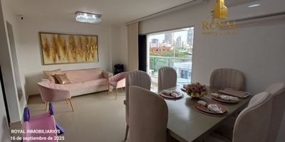 EL LIMONCITO, Barranquilla, venta apartamento construido en el 2023, en edificio que tiene 8 propiedades, 5 garajes, cerramiento externo, sin ascensor.
MEDIDAS APARTAMENTO
Tiene 77 metros, esta en piso 3, estrato 4, año construcción 2023.
REPARTO
Sala, comedor, balcón, ccina abierta, zona de labores, garaje propio, pisos en porcelanato.
ALCOBAS.
3 en total, principal con baño.
BAÑOS.
2 en total, ambos para alcobas.
EXTERIORES
Cerca de parques, iglesias, supermercados, centro comercial, guarderías, tiendas de barrio, transporte público.
PRECIO.
$ 300.000.000 venta
