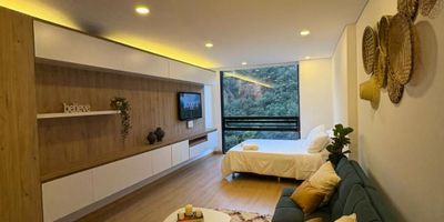 Apartaestudio amoblado en arriendo en el encantador sector de Bosques de Pinos, en Usaquen. Imagina despertar cada manana en este piso 17, donde una vista panoramica de ensueno, Sus acabados de lujo y un espacio inundado de luz natural crean un ambiente de paz y tranquilidad. Este Apartaestudio te espera con un amoblado completo con utensilios de cocina y todo lo necesario para que tu estadia sea una excelente experiencia. Disfruta de su amplio closet y de un rincon perfecto para crear tu sala de estar y comedor. La vista a la montana de la sabana es un regalo para los sentidos. El condominio te ofrece un gimnasio para mantenerte en forma, una lavanderia para tu comodidad y una zona de barbecue para compartir momentos inolvidables, ademas de un coworking muy bien equipado. A pasos de la Carrera Septima, rodeado de naturaleza y cerca de todo lo que necesitas. No dejes pasar esta oportunidad de vivir en un lugar que te abraza con  calidez y agenda ya tu cita.