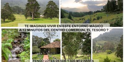 Venta lote parcelación Medellín poblado palmas exclusivo lujo luxury   Bienvenido a  este maravilloso proyecto en medio de la ciudad de Medellín el poblado, Te has imaginado viviendo en un espacio totalmente natural, en el que te sentirás en conexión con el entorno y que además estará a tan solo 5 minutos de la ciudad….. Es un paraíso natural en medio de la ciudad, aquí te sentirás en un refugio privilegiado Con el clima un poco más fresco de Medellín, sin el frio del alto de las palmas, Vive rodeado de naturaleza en medio de la ciudad. Aquí tienes la oportunidad  vivir en medio de  la naturaleza. lotes desde 2.600 Y 3.000 hasta 9.500 mts2 con excelente índice habitacional, que permite construir la casa con huella de 350 a 800 mt2 en primer nivel y con posibilidad de construir hasta el 60% en el segundo nivel. Desde fachadas hasta paisajismo, nuestro manual asegura que cada detalle refleje un estilo exclusivo. Un espacio para respirar aire puro y vivir en equilibrio con nuestro entorno. Espacios que te ofrecen abundante naturaleza y paisajes maravillosos. Zonas comunes espectaculares Juegos infantiles, salón social, Zonas verdes, Parqueadero de invitados, Gimnasio, Piscina con calefacción. Valor desde $ 2.900.000  dos mil novecientos millones de pesos colombianos Valor en dólares us $ 690.000  seicientos noventa mil dólares aprox. Entrega estimada  en el primer  semestre del año 2025 Contamos con un el apoyo de equipos totalmente especializados para que tengas la confianza de que tu inversión está respaldada por los mejores profesionales

Para finalizar.. Si este es tu presupuesto , si te interesa esta propiedad y llena tus expectativas de inversión, No dejes pasar esta oportunidad única, no dudes en llamarnos e iremos a conocer esta gran opción de inversión. Con nuestros servicios, y con nuestra asesoría personalizada durante todo el proceso, compras fácil, rápido y seguro. Esperamos tu llamada. La tasa de cambio se revisará a