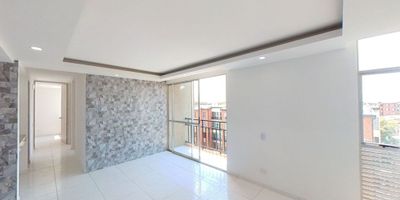 Apartamento en venta de 62m2, con vista exterior, ubicado en un 6to piso (Torre A Apto 601), acceso por ascensor, parqueadero propio (36). Consta de 3 habitaciones, 2 baños, sala comedor, cocina integral, balcón y zona de lavandería. Tiene piso cerámico en todas sus zonas. El conjunto cuenta con zonas verdes, zona para niños, salón social, piscina y vigilancia privada las 24 horas. Cerca a centro comercial Caney Plaza; cerca a almacenes de cadena D1 y Ara; cerca a colegio Los Almendros; cerca a paradas del MIO; Vías de acceso por la Carrera 83C y Calle 56.ID-18273511228
