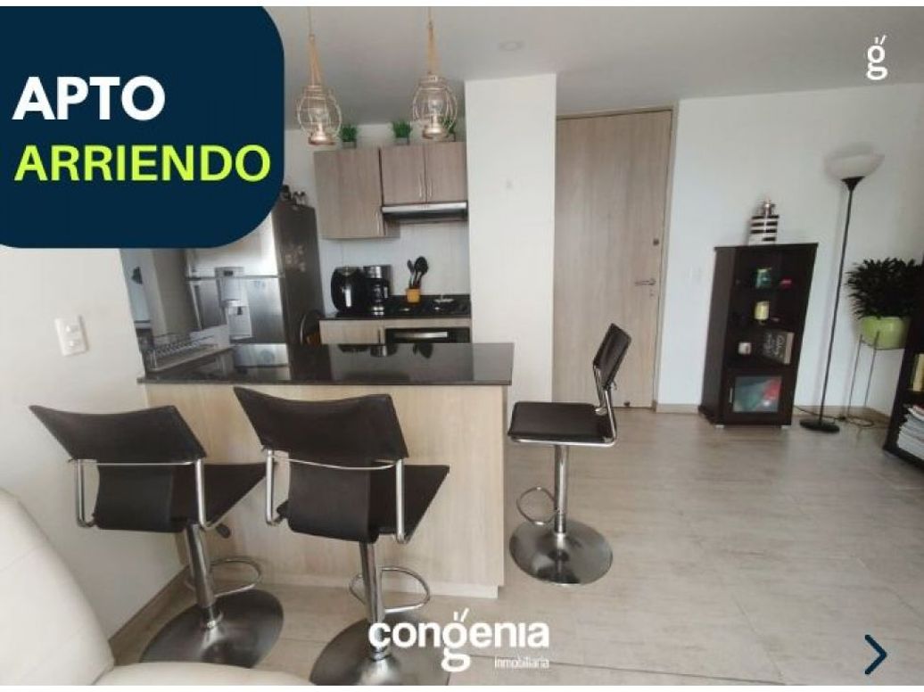 Apartamento amoblado en arriendo- Rionegro- Club Verde Terra en Rionegro