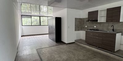 Descubre este elegante apartamento de 47 metros cuadrados en una zona residencial tranquila. Con 1 habitación, 1 baño y acabados de alta calidad como piso de madera laminada. Disfruta de iluminación natural, closet, vista exterior y comodidades como gas natural y calentador a gas. Con transporte público cercano, zona comercial, supermercados y centros comerciales a tu alcance. ¡No pierdas la oportunidad de vivir en este acogedor espacio! Contáctanos para más información o agendar una visita.