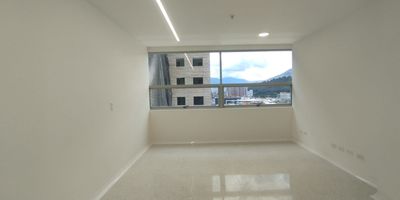 Consultorio de 38m en Ciudad del Rio, Medellin. Cuenta con bano privado y esta ubicado en un moderno edificio con vigilancia 24/7, ascensores, banos publicos en cada piso y terraza en el ultimo nivel para disfrutar de tus alimentos. A pocos pasos de la estacion del Metro Industriales, Museo de arte moderno, restaurantes y el parque de Ciudad del Rio. Ideal para profesionales que buscan comodidad, accesibilidad y una excelente ubicacion en una zona de alto desarrollo. Contactanos!