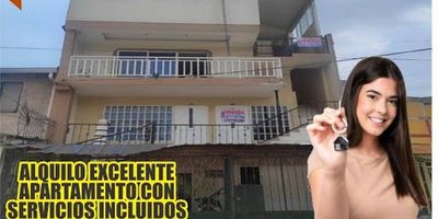 ALQUILO EXCELENTE APARTAMENTO CON SERVICIOS INCLUIDOS AL ORIENTE DE CALI EN SANTA MONICA POPULAR. Carrera 24A No. 33C - 168 Ap 202. COD 1611. Excelente ubicación. Cerca de vía principal, cerca de colegios, supermercados y centros comerciales. Consta de sala comedor, cocina a gas, 2 habitaciones con closet, 2 baños, zona de oficios y parqueadero para moto. $850.000. 