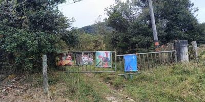 Lote ubicado en via secundaria, zona rural, vereda el Salitre Alto, cerca del colegio Hacienda los Alcaparros. Uso permitido agro industrial, tipografía pendiente y plano, indice de construcción de dos casas, por tratarse de dos lotes, con bosque nativo