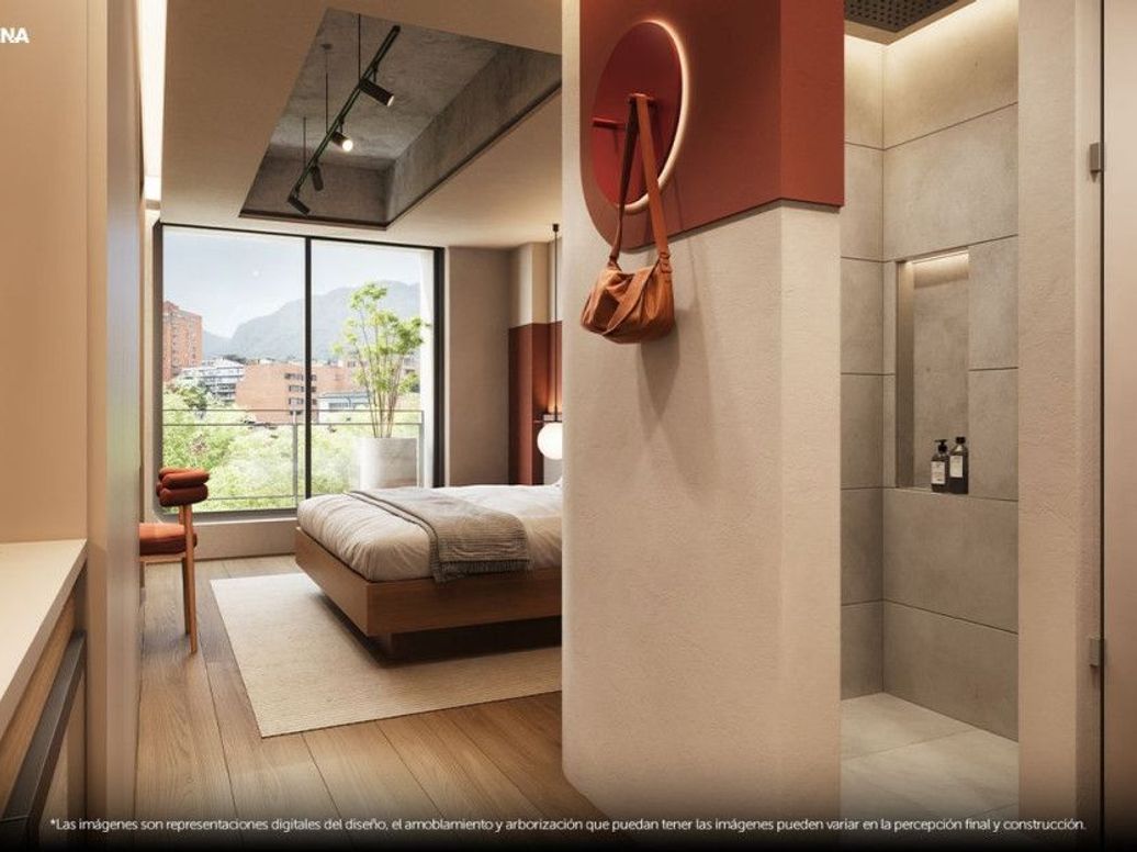 Apartamento de 1 alcoba en venta en San Diego, Bogotá, 25 m² · foto 3 de 14