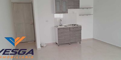 Excelente apartaestudio tipo lof cocina integral y un baño. no parqueadero, en via principal 