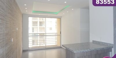 Se arrienda apartamento ubicado en Barranquilla - sector de alameda del rio - cuenta con un área construida de 54.59 m2 - cuenta con 3 habitaciones -2 baños - buena distribución de sus areas - buenos y modernos acabados - en conjunto cerrado con vigilancia privada las 24 horas - zonas sociales de entretenimiento - cómodas vías de acceso - transporte publico cercano - parque cercano - cerca supermercado olímpica.