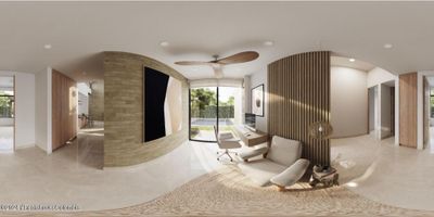 Se vende una encantadora casa de una planta en el exclusivo conjunto campestre Los Robles Natura, ubicado en una de las zonas más privilegiadas de Carmen de Apicalá, Tolima. Esta residencia ofrece un estilo de vida único, fusionando la tranquilidad y belleza natural del entorno con todas las comodidades necesarias para disfrutar al máximo. Se vende una encantadora casa de una planta en el exclusivo conjunto campestre Los Robles Natura, ubicado en una de las zonas más privilegiadas de Carmen de Apicalá, Tolima. Esta residencia ofrece un estilo de vida único, fusionando la tranquilidad y belleza natural del entorno con todas las comodidades necesarias para disfrutar al máximo.

La propiedad cuenta con un área de lote de 500 m2 y una construcción de 128 m2, ofreciendo generosos espacios tanto interiores como exteriores. Al ingresar, te recibirá una amplia sala de estar que se integra armoniosamente con el jardín posterior, creando un ambiente relajante y luminoso. La distribución en una sola planta facilita la movilidad y maximiza la comodidad.

Dispone de tres habitaciones, cada una con su propio baño, lo que garantiza la privacidad y el confort para toda la familia o invitados. Además, cuenta con un estudio que puede adaptarse según tus necesidades, ya sea como espacio de trabajo, área de entretenimiento o incluso como habitación adicional.

La cocina tipo americano abierta es un punto focal de la casa, ofreciendo un diseño moderno y funcional que facilita la interacción mientras cocinas. La zona de lavandería independiente añade practicidad al día a día.

El exterior de la propiedad es igualmente impresionante, con un amplio jardín posterior que invita a disfrutar de actividades al aire libre y momentos de esparcimiento en un entorno natural. Además, cuenta con terrazas tanto en la sala, el estudio y una de las habitaciones, brindando espacios adicionales para relajarse y disfrutar del clima agradable.

El conjunto residencial Los Robles Na