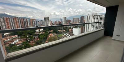 Aparta-estudio, con alcoba independiente muy amplia, vestier y baño, adicional baño social y acabados modernos, para estrenar . Espacios amplios e iluminados, vista a la ciudad garantizada.