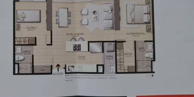 Se vende apartamento para estrenar en Los Colores, cuenta con un área de 74 m2 y es la oportunidad perfecta para personalizar el hogar de tus sueños a tu gusto y estilo. Tiene 2 alcobas, 2 baños y cuenta con parqueadero. ¡Contáctanos para más información!