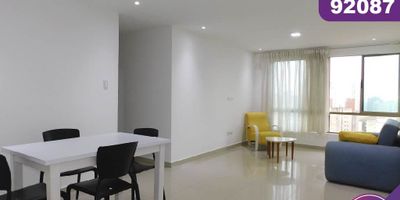 Apartamento en venta en la ciudad de Barranquilla, ubicado en el barrio San Vicente, en un edificio con vigilancia privada las 24 Horas y zonas sociales de entretenimiento, piscina, zona infantil, salón comunal, el edificio cuenta con 11 pisos, el apartamento se encuentra ubicado en el piso 10, con un área aproximada de 85.51 mt2, distribuidos en 3 habitaciones, 2 baños, la habitación principal cuenta con baño interno, sala-comedor, cocina integral, zona de labores y 1 parqueadero asignado, lado sombra, buena distribución en sus áreas con buenos y modernos acabados, es fresco y acogedor, su entorno es tranquilo, residencial con cómodas vías de acceso y facilidad al transporte publico cercano, sobre el sector puede encontrar, restaurantes y la olímpica de la 51B.