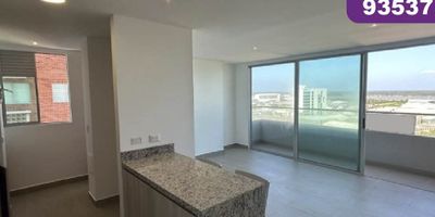 Apartamento en Arriendo/venta en la ciudad de barranquilla, ubicado en el barrio bellavista, en edificio nuevo,, en un edificio con vigilancia privada las 24 Horas y zonas sociales de entretenimiento, el edificio cuenta con 22 pisos, el apartamento se encuentra ubicado en el piso 11, con un área aproximada de 90 mt2 , distribuidos en 3 habitaciones, 2 baños, la habitación principal cuenta con baño interno, baño social, sala-comedor, cocina integral, zona de labores y 1 parqueadero asignado, buena distribución en sus áreas con buenos y modernos acabados, es fresco y acogedor, su entorno es tranquilo, residencial con cómodas vías de acceso y facilidad al transporte publico cercano, sobre el sector puede encontrar, parques, colegios, iglesia y supermercados.
