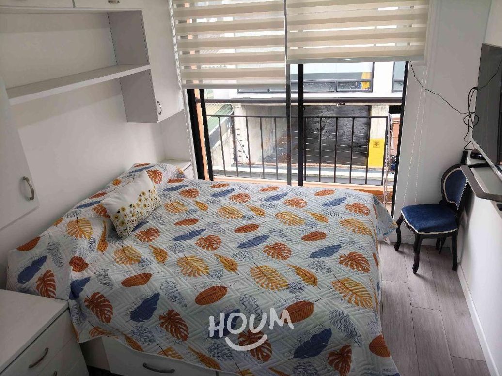 Apartamento de 1 alcoba en venta en La Castellana, Bogotá, 15 m² · foto 18 de 20