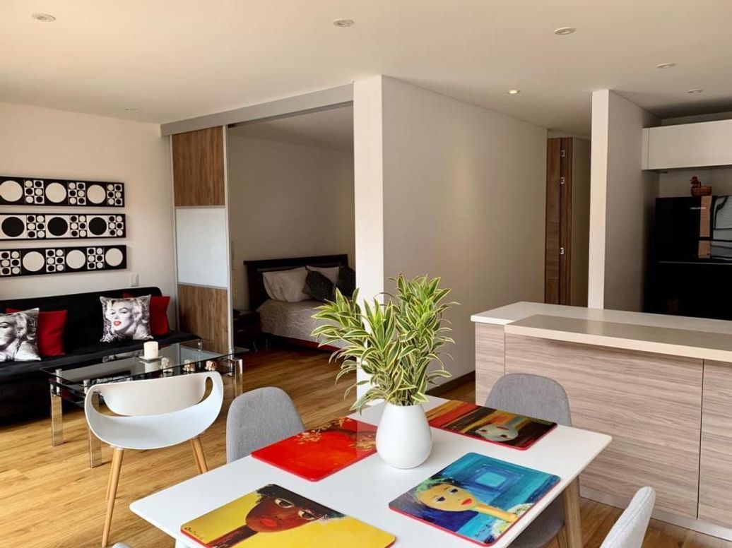 Apartamento de 1 alcoba en arriendo en Santa Barbara Central, Bogotá, 59 m² · foto 7 de 20