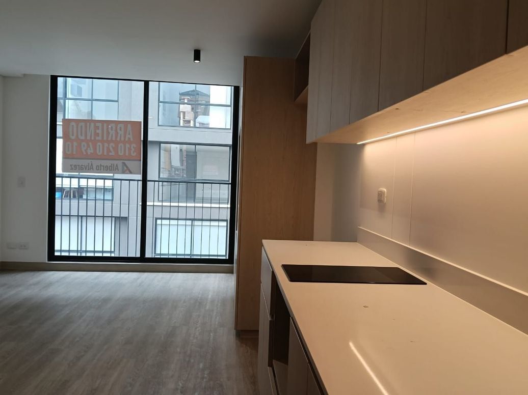 Apartaestudio en arriendo en El Recuerdo, Bogotá, 24 m² · foto 2 de 20