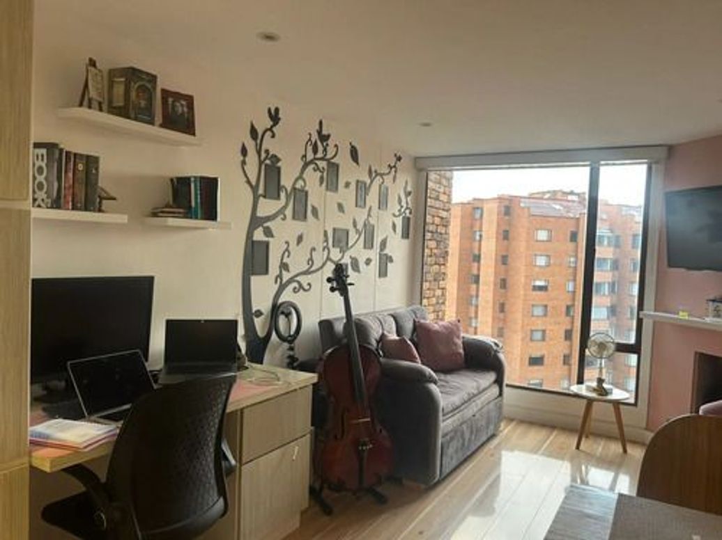 Apartamento de 1 alcoba en venta en Lagos De Cordoba, Bogotá, 44 m² · foto 3 de 18