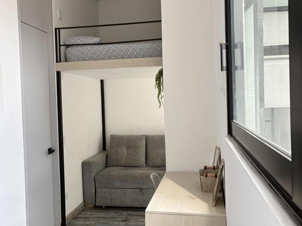 Apartamento de 1 alcoba en venta en Chapinero Sur Occidental, Bogotá, 18 m² · foto 10 de 20