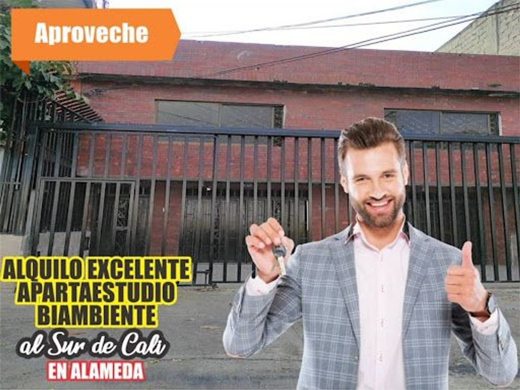 ARRIENDO de APARTAESTUDIO en ALAMEDA, CALI en El Cedro