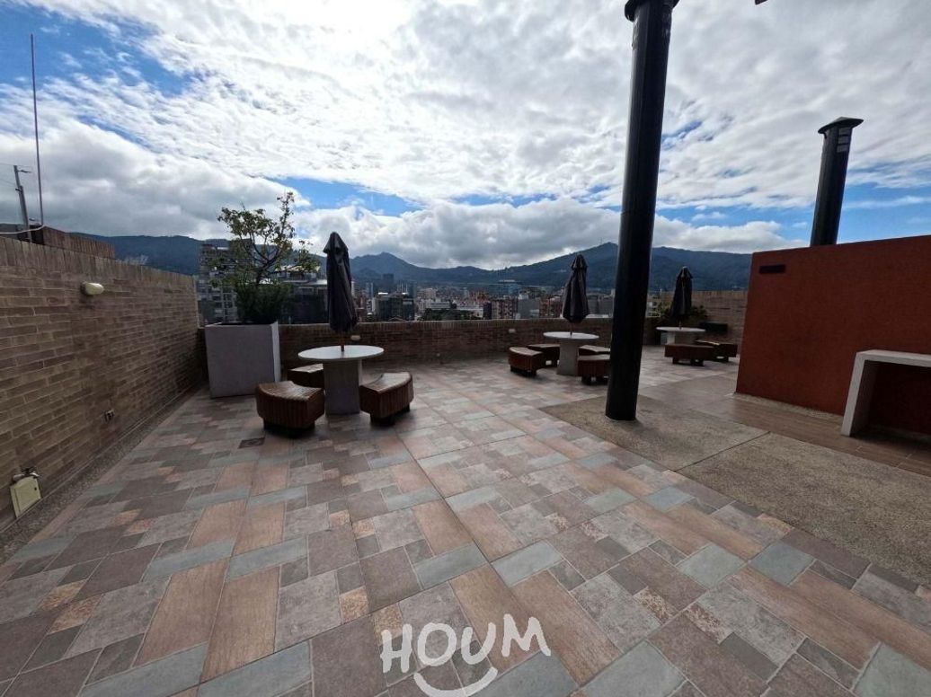 Apartamento de 1 alcoba en venta en Santa Barbara Occidental, Bogotá, 18 m² · foto 10 de 16