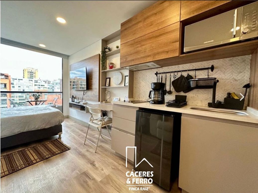 Apartaestudio en venta en Chico Norte Iii, Bogotá, 24 m² · foto 8 de 18