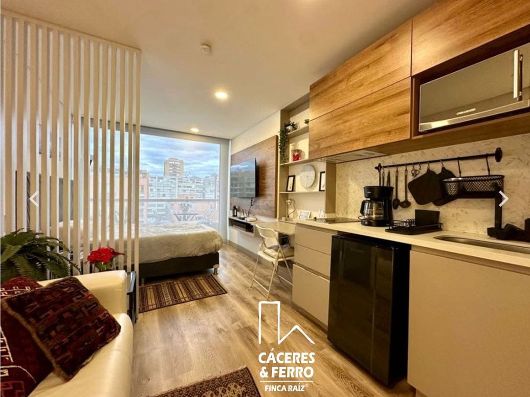 Apartaestudio en venta en Chico Norte Iii, Bogotá, 24 m² · foto 9 de 18