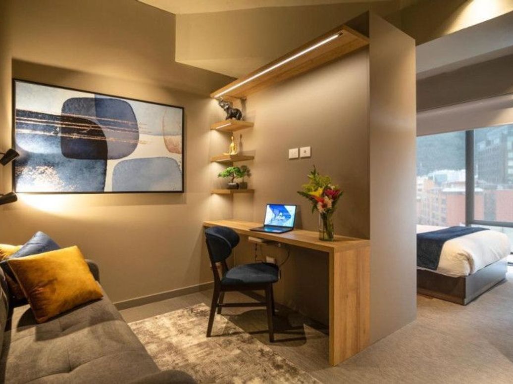 Apartaestudio en venta en La Cabrera, Bogotá, 26 m² · foto 2 de 15