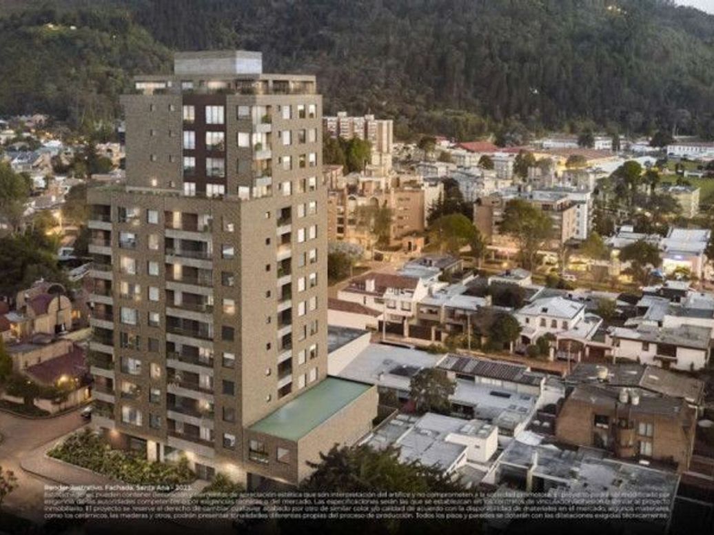 Apartamento de 1 alcoba en venta en Santa Ana Oriental, Bogotá, 61 m² · foto 11 de 20