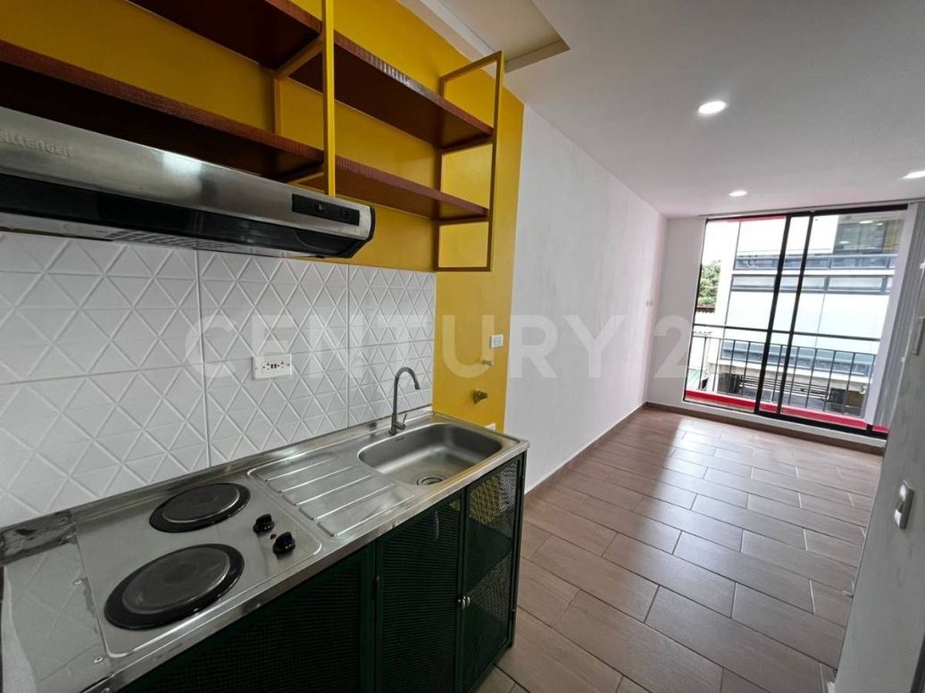 Apartaestudio en venta en La Castellana, Bogotá, 19 m² · foto 6 de 15