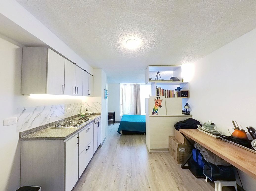 Apartaestudio en venta en Bosconia, Bogotá, 26 m² · foto 2 de 15