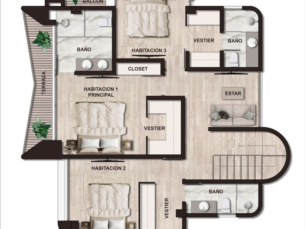 Casa de 3 alcobas en venta en Niza Suba, Bogotá, 217 m² · foto 9 de 12