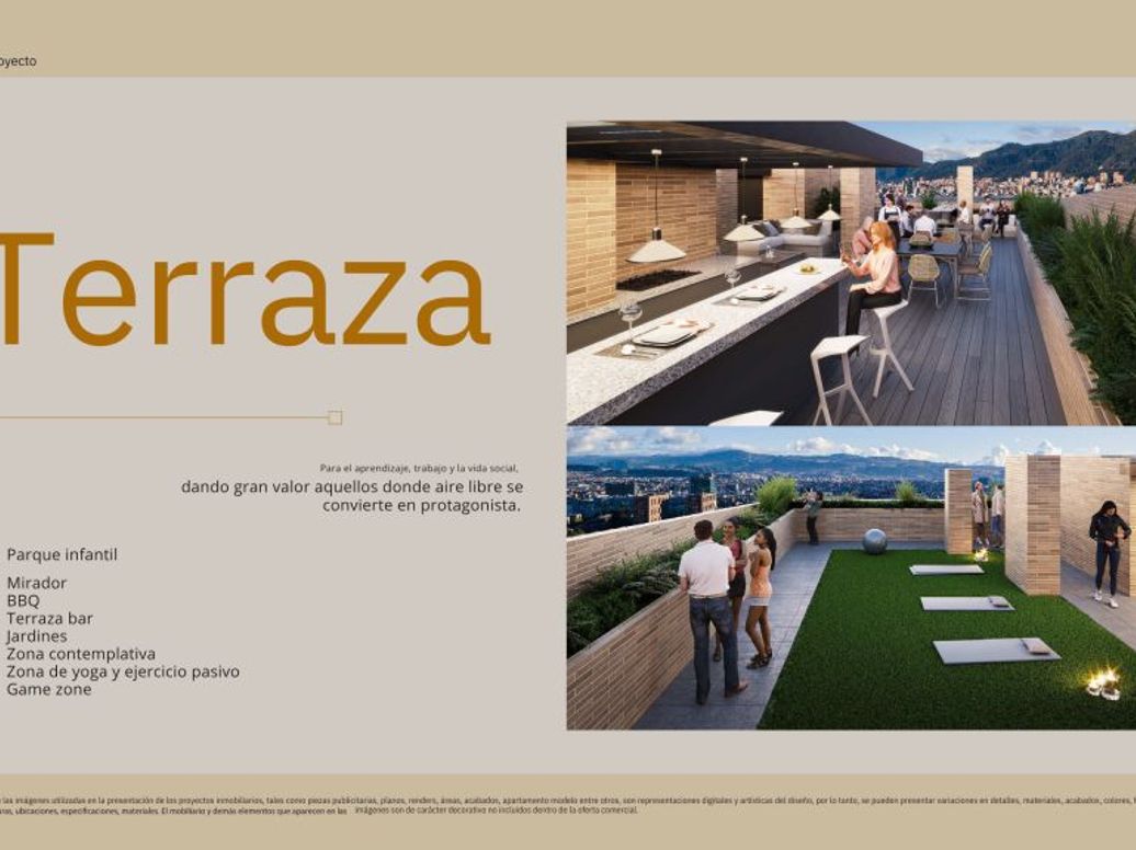 Apartamento de 2 alcobas en venta en Gran América, Bogotá, 55 m² · foto 10 de 10