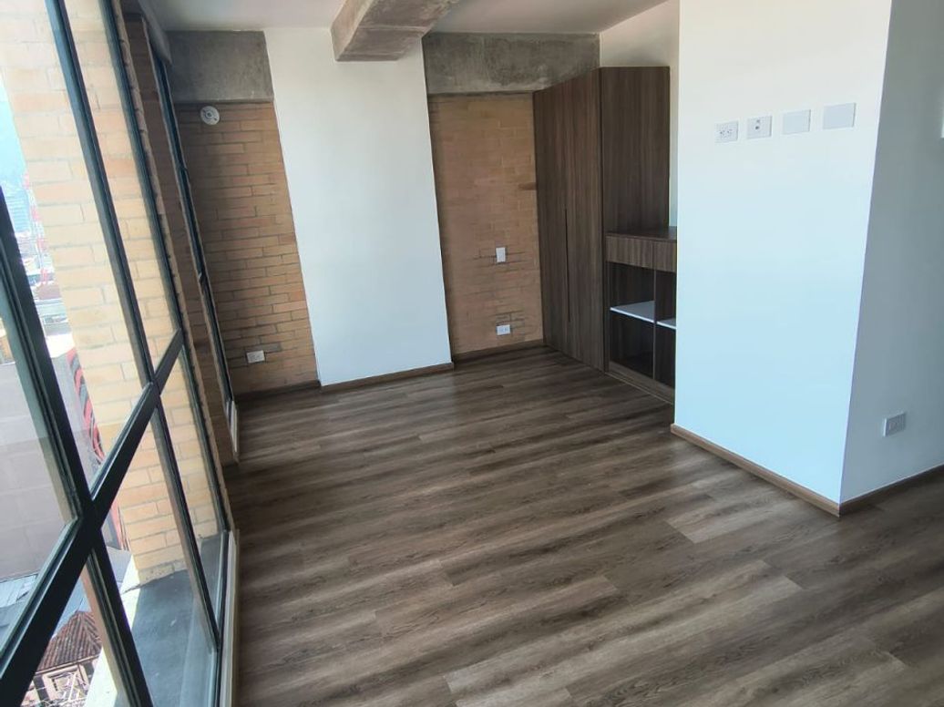 Apartamento de 1 alcoba en arriendo en Chapinero Sur Occidental, Bogotá, 26 m² · foto 3 de 19