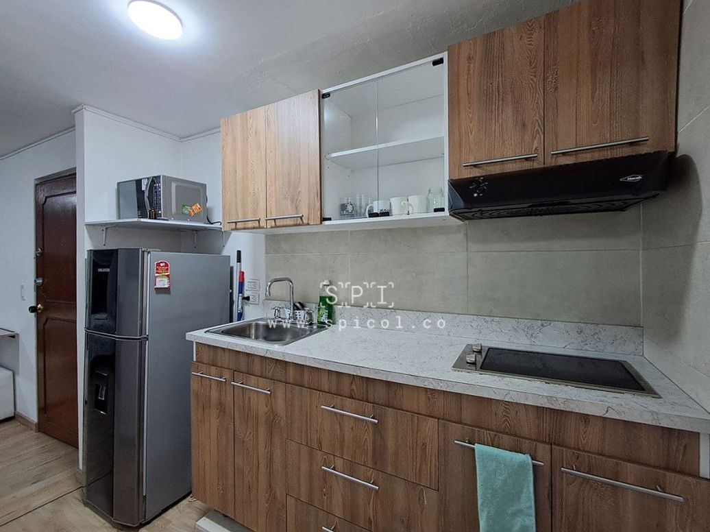 Apartamento de 1 alcoba en venta en María Cristina, Bogotá, 24 m² · foto 3 de 12