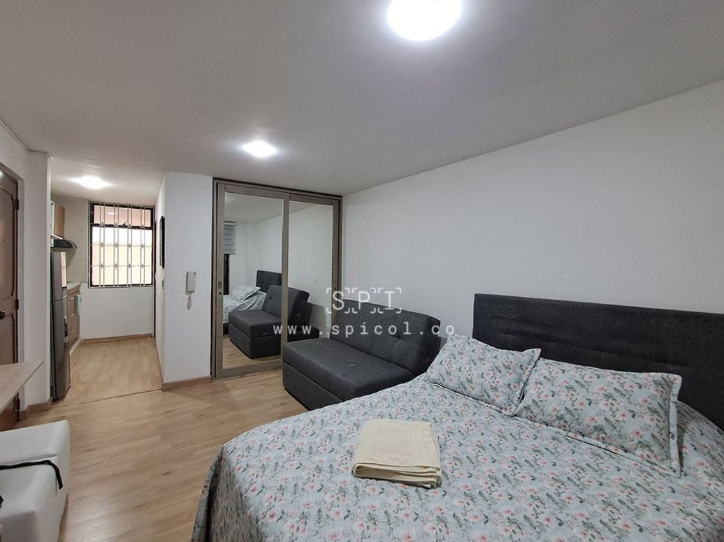 Apartamento de 1 alcoba en venta en María Cristina, Bogotá, 24 m² · foto 7 de 12