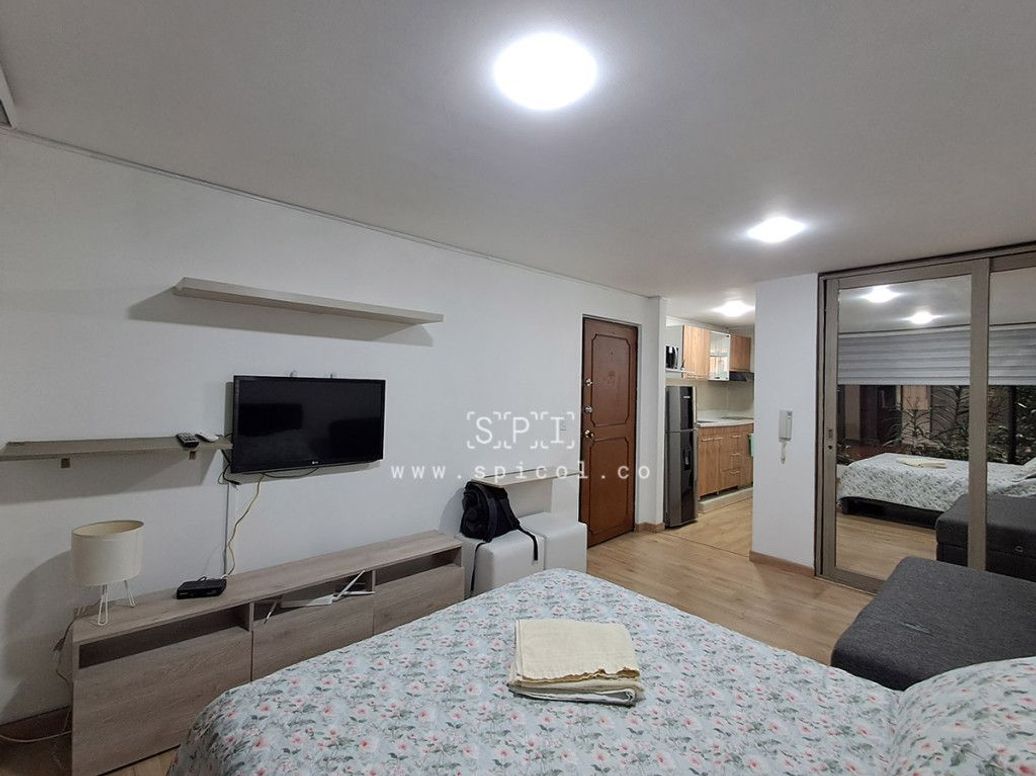Apartamento de 1 alcoba en venta en María Cristina, Bogotá, 24 m² · foto 8 de 12