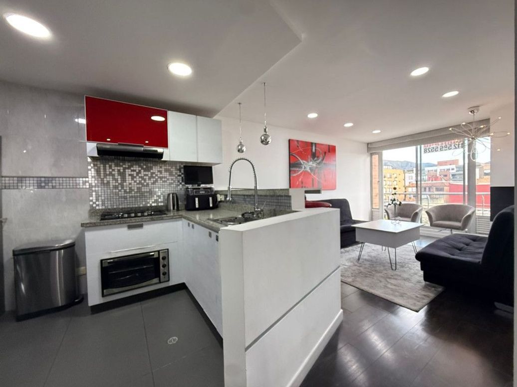 Apartamento de 1 alcoba en arriendo en Santa Barbara Occidental, Bogotá, 46 m² · foto 10 de 20