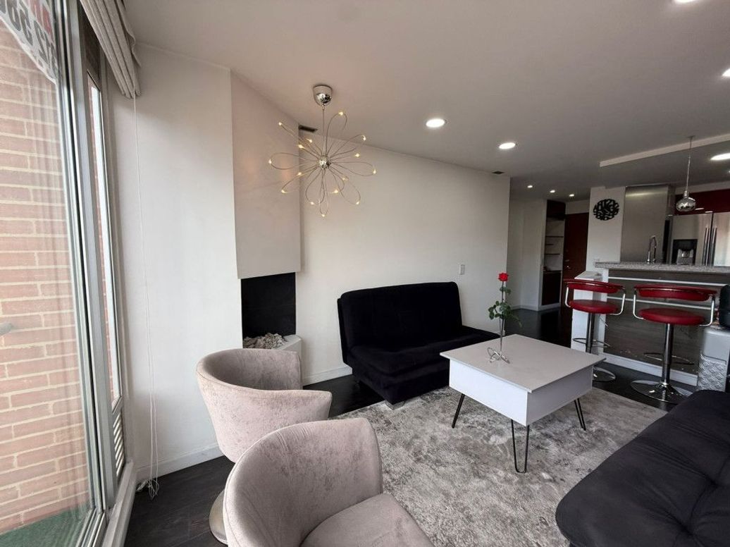 Apartamento de 1 alcoba en arriendo en Santa Barbara Occidental, Bogotá, 46 m² · foto 3 de 20